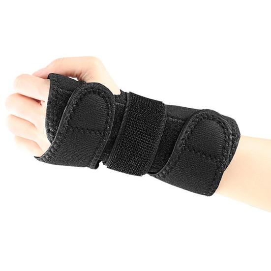 1 Pc Wrist Guard with Splints for Men Women Adjustable Wrist Support Brace for Carpal Tunnel Tendonitis Arthritis