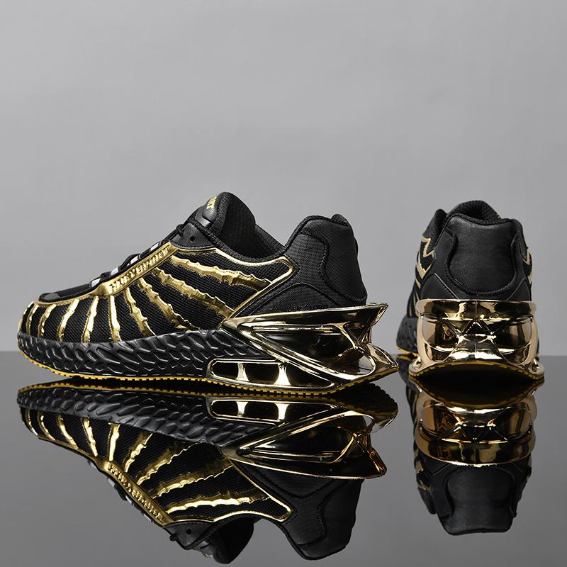 Men's Shoes, Off-Size Sneakers, Soft Soles, Breathable, Versatile, Comfortable Dad Shoes, Spring