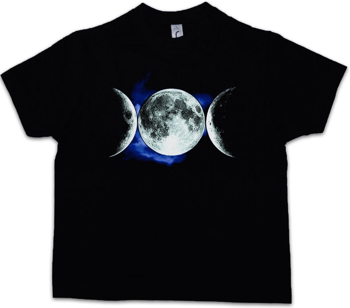 TRIPLE GODDESS Kids Boys kids boys T-Shirt Neopaganism Crowley Celtic Symbol Paganism 140