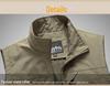 New LOGO Men's Slim Spring Outdoor Vest Jacket for Fishing & Photography (7882)