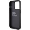 Bmw Case Bmhcp15L22Gslk Iphone 15 Pro 6.1 Black/Black Hardcase Grip Hot Stamp