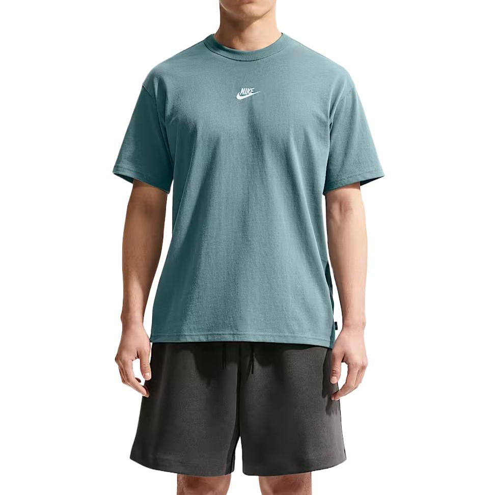 Nike Sportswear Embroidered Ribbed Cotton T-Shirt Men tops IH1122-382 M