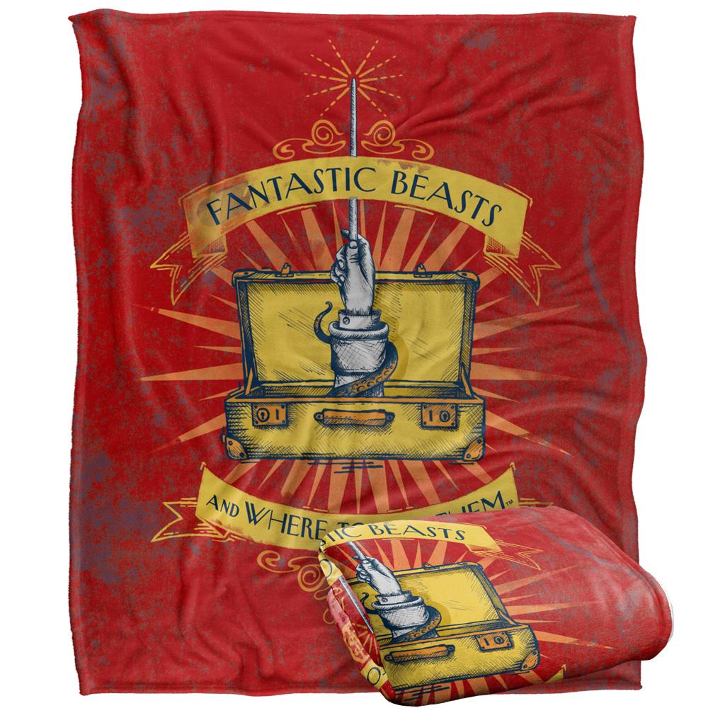 Fantastic Beasts Trunk Blanket