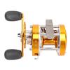 Metal Fishing Reel Soft Grip Powerful All Metal Fishing Lure Reel for Inshore Boat Freshwater
