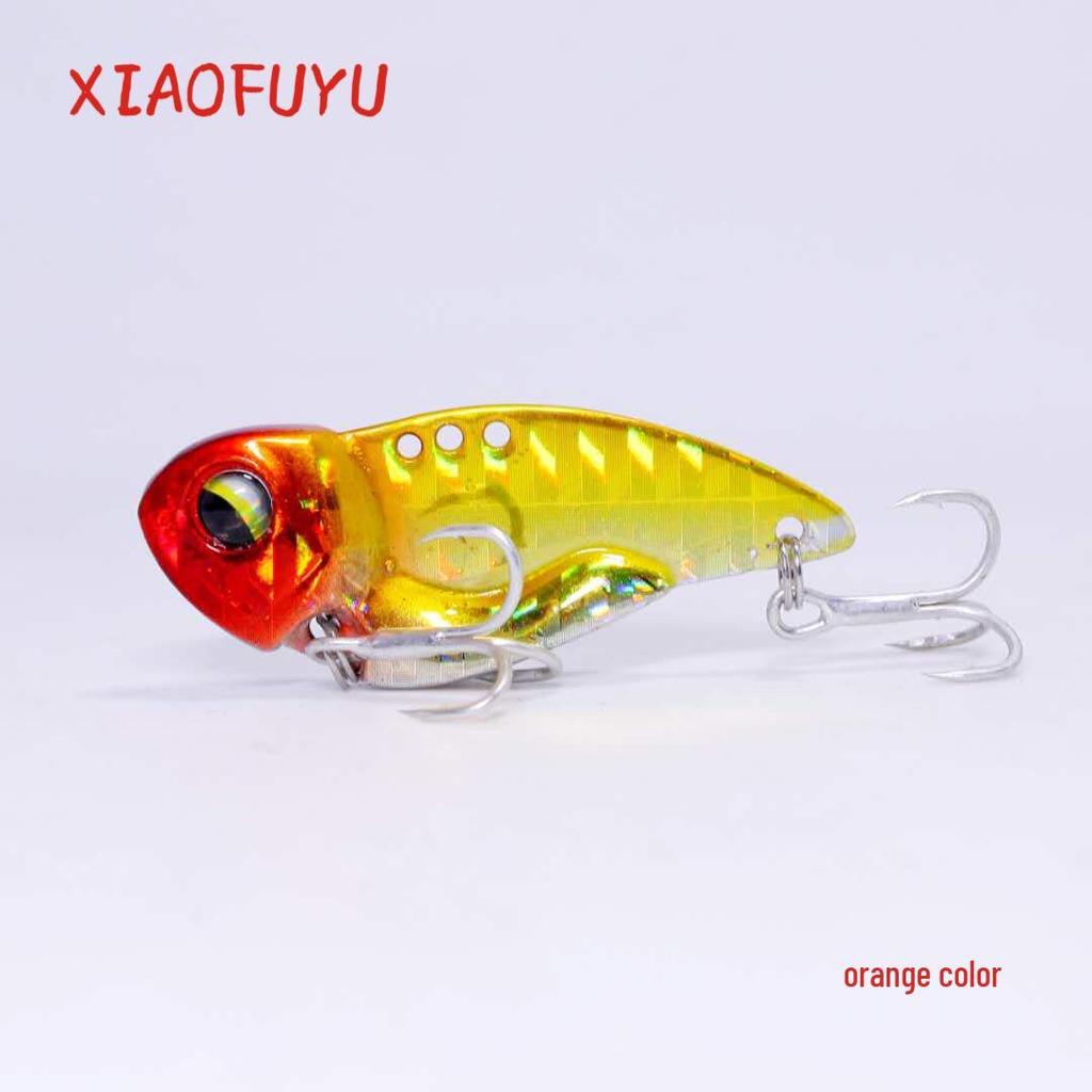 Teasing Metal VIB Minnow Jig with Blood Groove Hook for Bass, Culter, Mackerel Fishing