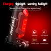 Bicycle Tail Light 4 Modes USB Rechargeable Mountain Cycle Rear Light Waterproof Bike Light Warning Lantern Bike Lamp 7