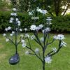 Solar Lotus Lamp: Waterproof Double-Layer Tree Branch Light for Garden and Balcony Decor