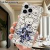 Phone case: 2D flat suitable for iPhone 18 17 16 15 14 13 Pro, transparent four corner protective case, wizard, Christmas and Halloween gift