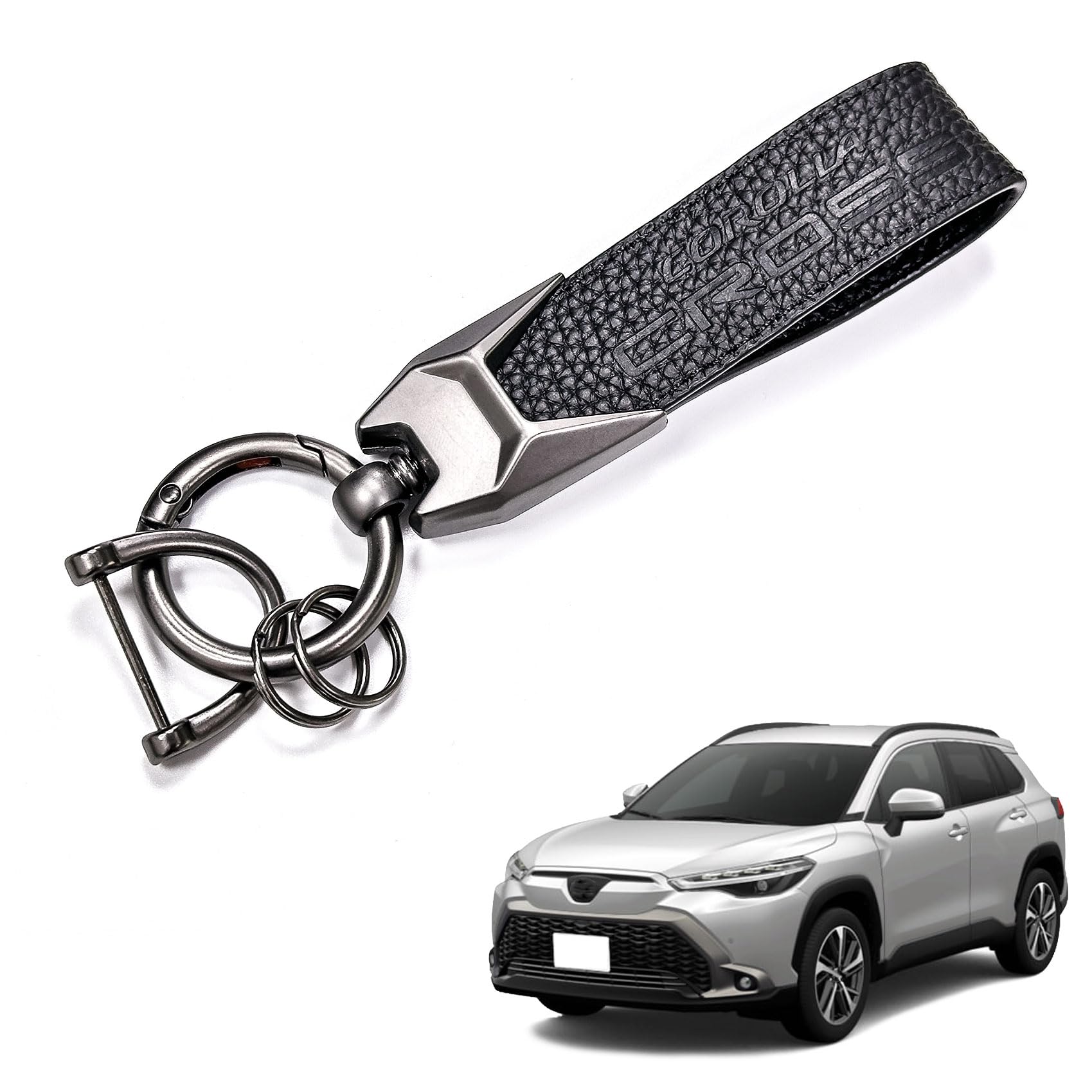 

SUVVNE Suvni Corolla Cross 10 Series Premium Genuine Car Key Ring with Car Comfortable to Car Retirement Commemorative Business Japanese Instructions