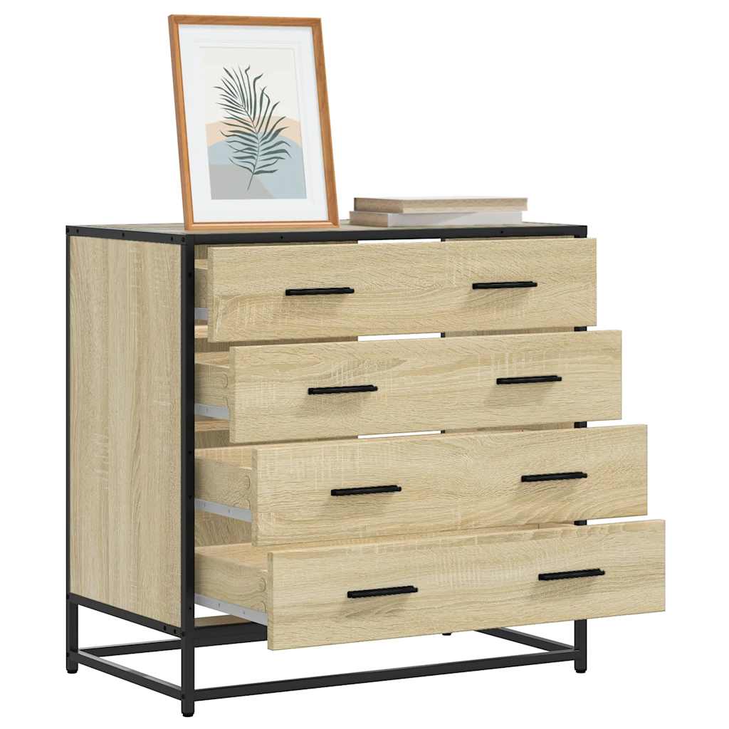 Drawer Cabinet Sonoma Oak 70 x 41 x 70 cm Particleboard