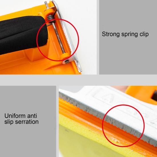 Handheld Wand Holzbearbeitung Schleifen Poliert Matte Papier Schleifpapier Halter Werkzeug