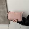 2025 spring and summer new foreign style small square bag change bag popular fashion temperament wide shoulder strap single shoulder messenger bag
