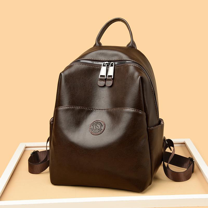 Water-Repellent Backpack Women's Lightweight Large Capacity Travel Backpack Commuter Student Schoolbag