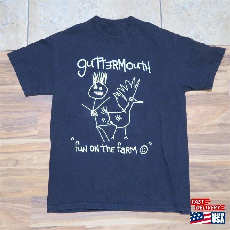 Guttermouth Chickenfu Band Tour Black T-Shirt Unisex Classic BO268 Unisex T-Shirt L