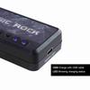 Electric Guitar Headphone Amplifier Amp 3.5mm Headphone Jack Aux In with Heavy Rock Distortion Effect Built in