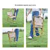 Ultralight Aluminum Folding Kermit Chair with Table for Outdoor Camping and Leisure Travel