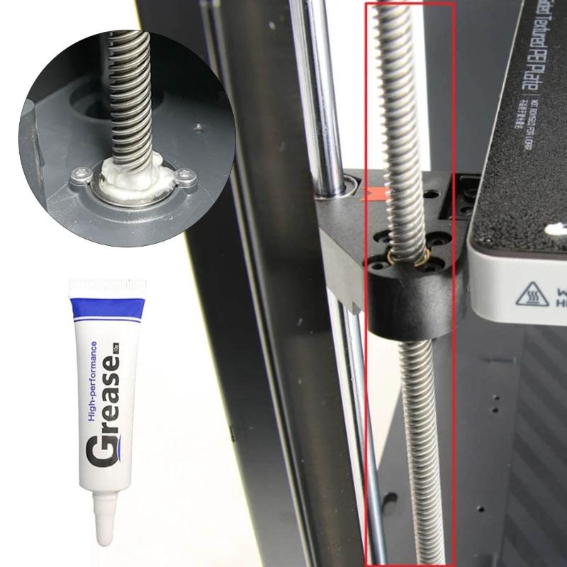 3D Printer Parts Gears Grease Reduce Noise Good Lubrication Effect Lubricating for Screw Optical Machine Guide Rail