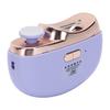 Electric Nail Grinder Dual Head Nail File Automatic Polishing Nail Grinder for Kids Adults Purple