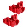 Aluminum Alloy Front Steering Cup for LOSI 1 8 LMT SOLID AXLE Remote Control Car AccessoryRed
