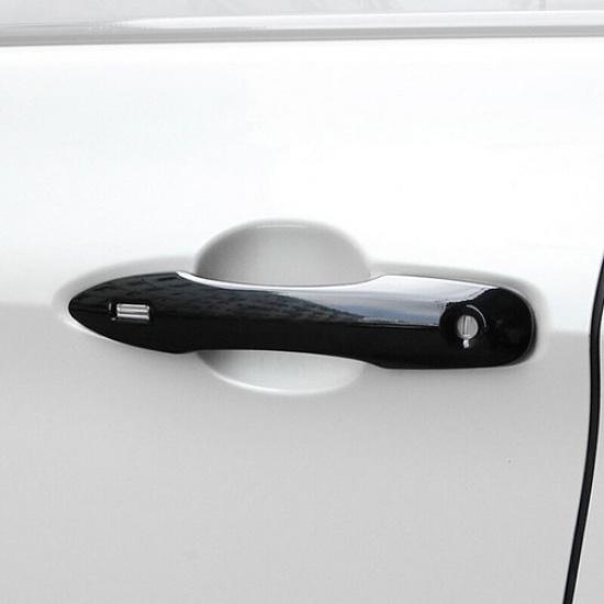 For Toyota Corolla 20-2025 Black Before&After Car Door Handles Cover Trim 4pcs