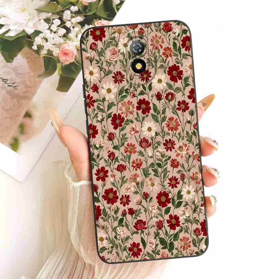 For Itel a16 A 16 Case Fashion Colorful Flower Cartoon Silicone Back Cover Bumper For ITEL A16 Plus itel A16+ Phone Cases Capa