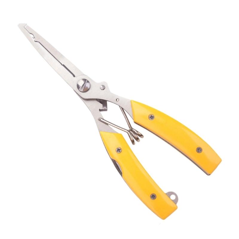 Универсальные Рыболовные Плоскогубцы Долговечность Нержавеющая Сталь Эргономичные Рыболовные Плоскогубцы для Морской Пресной Воды Рыболовные Снасти