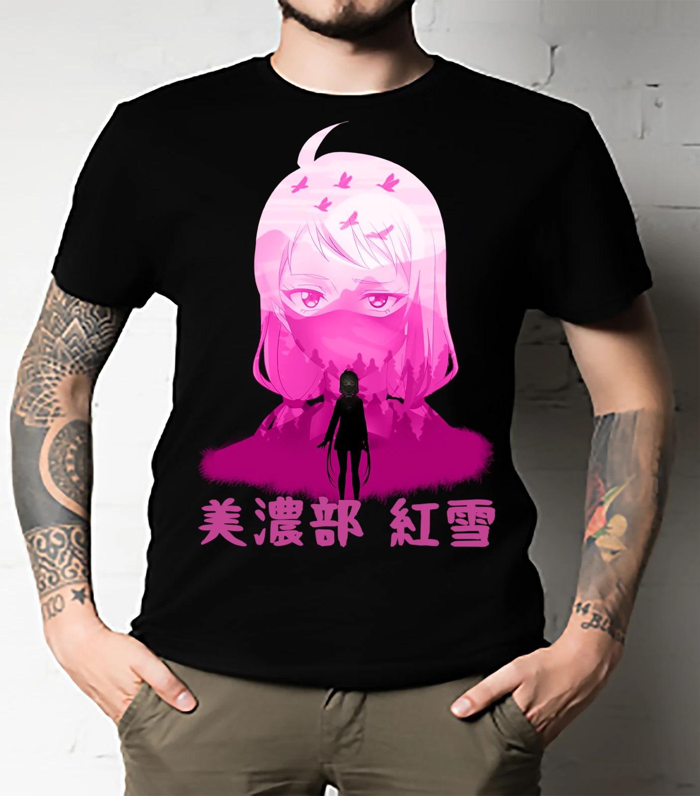 Men s and Women s T-shirts Shinobi no Itsu ninjagi rl Anime character rs Back M