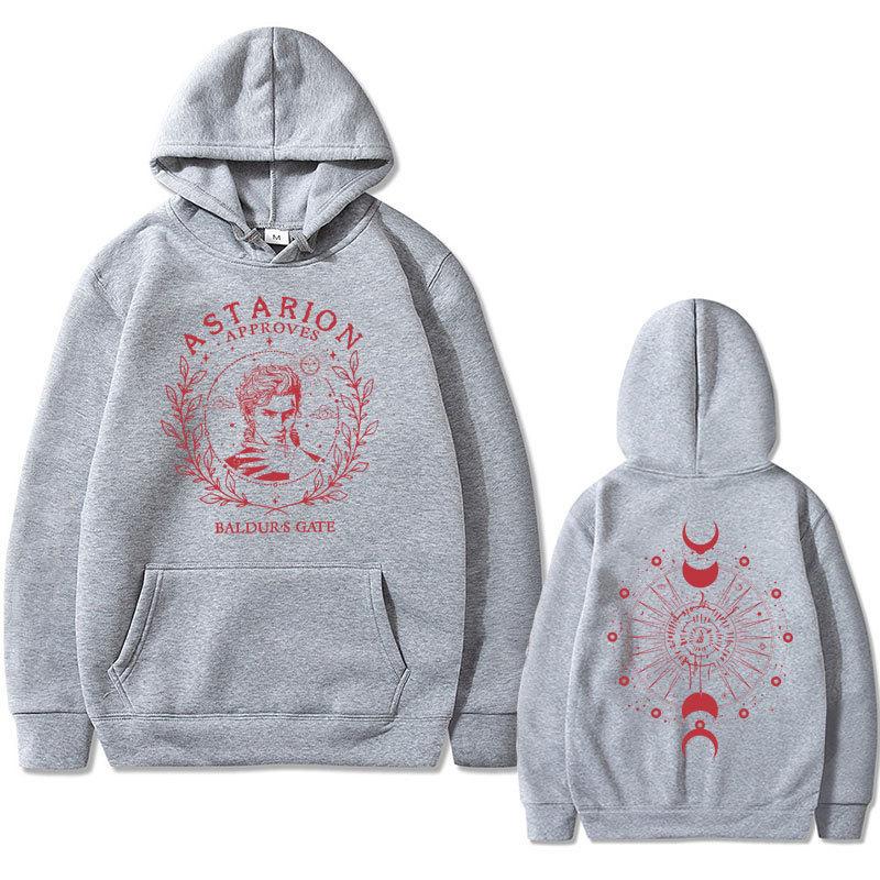 Best Famous Game Baldur'S Gate Astarion Red Graphic Hoodie