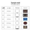 NFC RFID Woven Label Wristband with IC Shaped Card Tag for Events