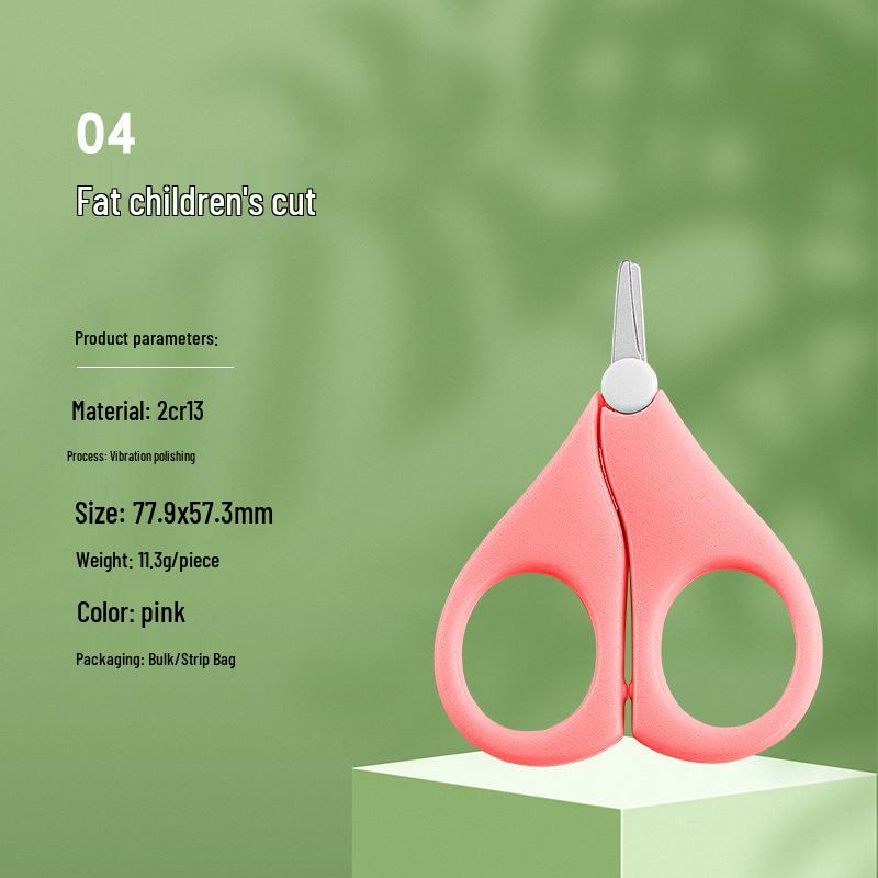 Popular Baby Nail Clipper Set: Safe, Anti-Pinch Clipper & Scissors for Newborns