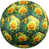 1pc Butterflies Yellow Roses Durable Size 5 Soccer Ball Professional Match Training Football Indoor &Outdoor Sports Ball P60184