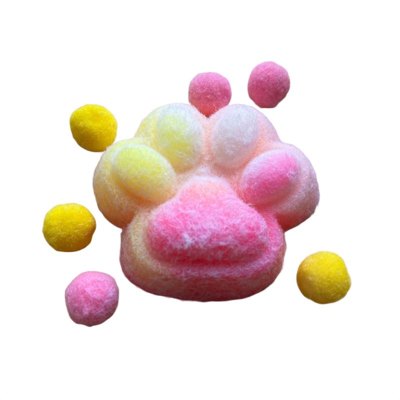 

Cute Squeeze Cat Paw Toy Kawaii Dazzling Cat Paw Decompressing Toy Stress Relief Relax Toys Small Party /birthday Gift Wholesale