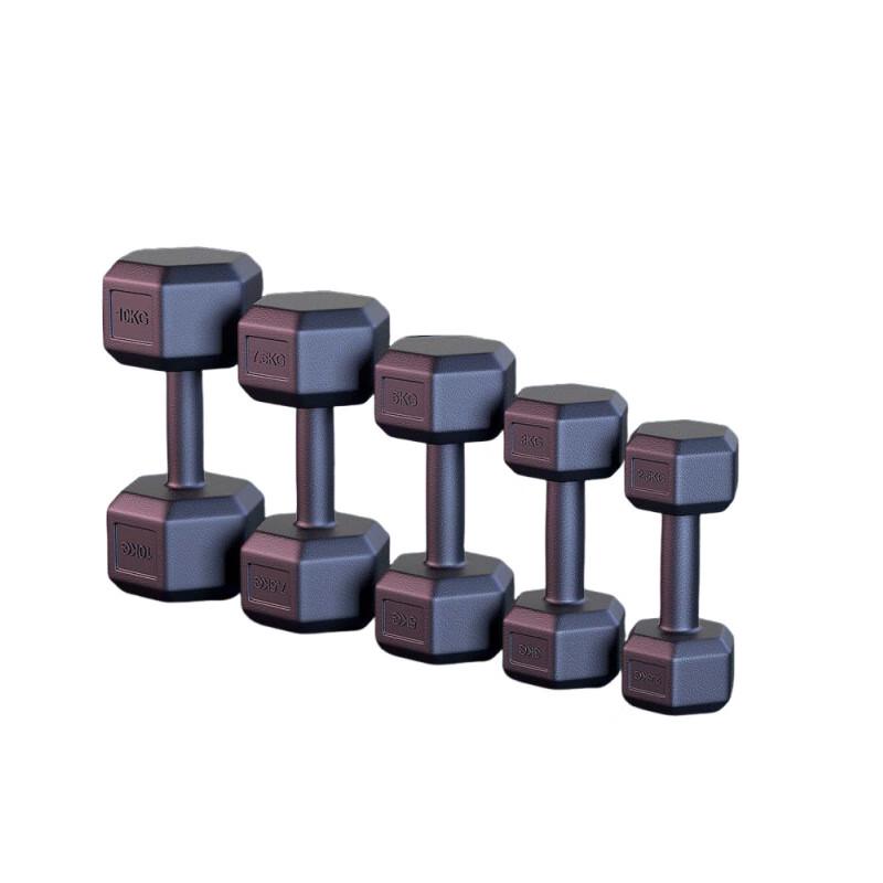 Yuanzu Cement Hexagonal Dumbbell Set