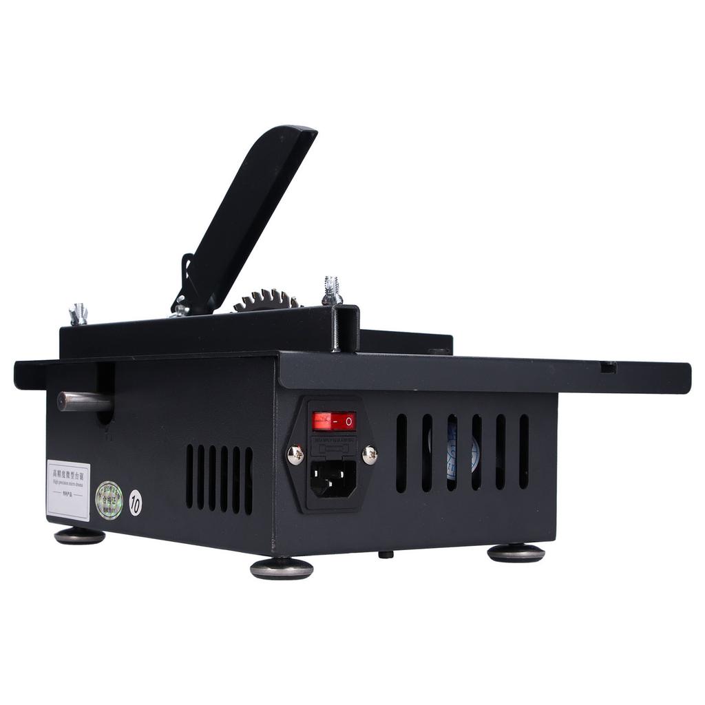 Mini Table Saw Multifunctional Hobby Desktop Saws Polishing Set for Woodworking 1200W Multifunctional Mini Table Saw