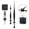 Quality Silent Quartz DIY Mechanism Movement Kit Large Long Hands Clock Movement High Torque Wall Clock Accessories Black