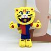 Barcelona Football Mascot Plush Toy With Soft Pp Cotton Fill For Sports Fans