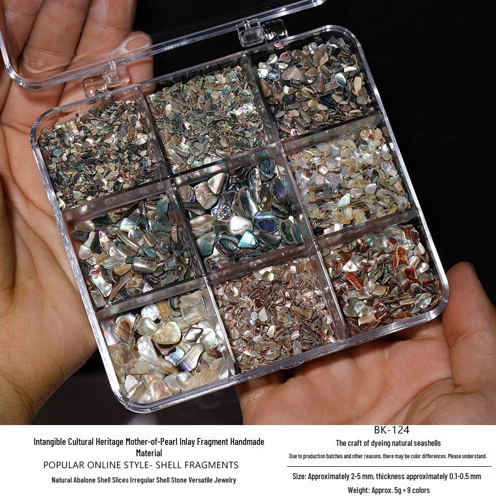 Mother-of-Pearl Nail Art & Hairpin Craft Kit