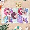 1pc K-pop Cartoon Beach Towel Quick-drying Small To Large Beach Towel Suitable for Beach Yoga Gym Pool Summer Gift for Friends