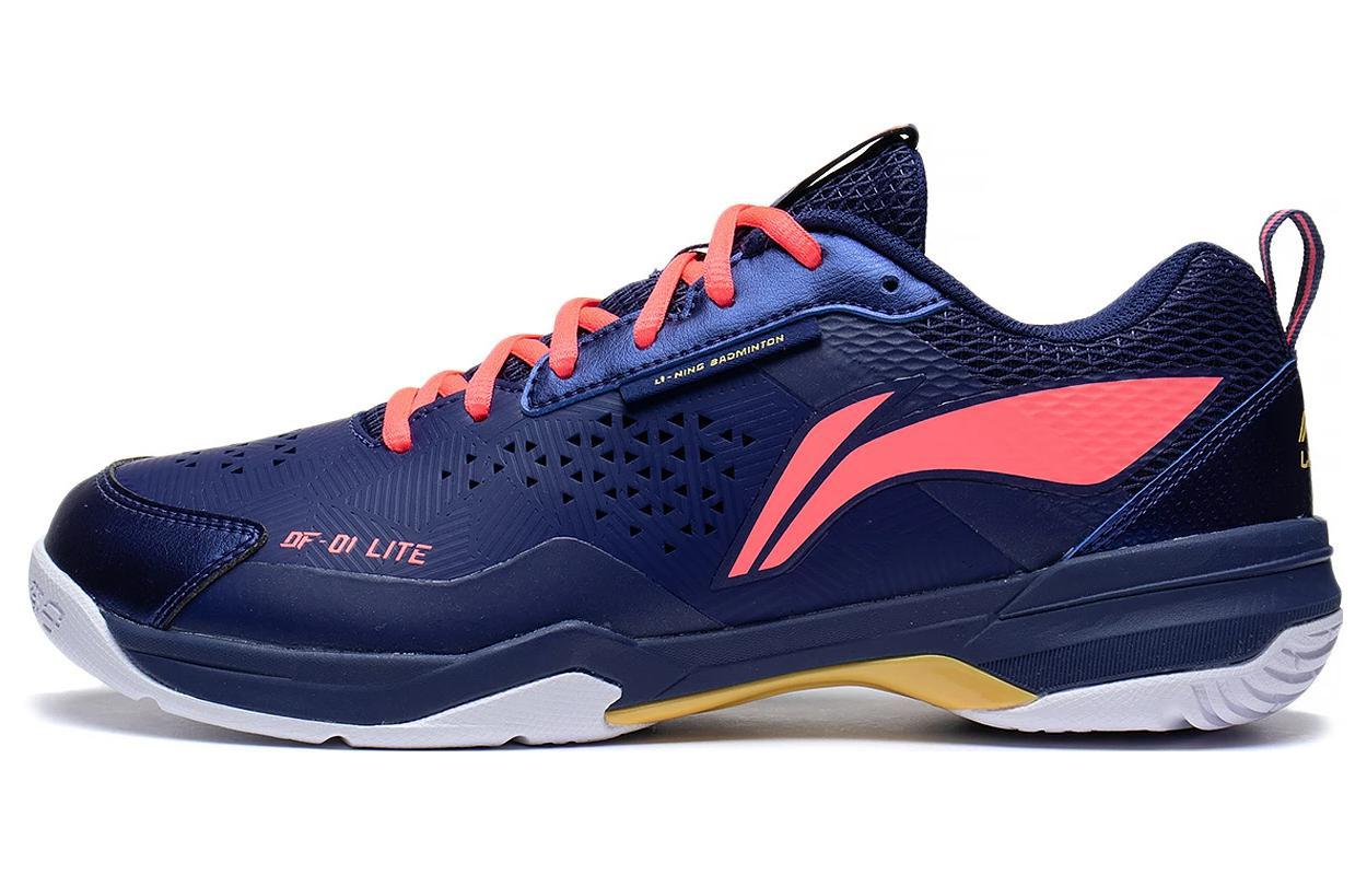 Li Ning Blade LITE Blade Lite Тканевая Амортизация Нескользящая Износостойкая Низкие Бадминтонные Кроссовки Унисекс AYZT005-2 36