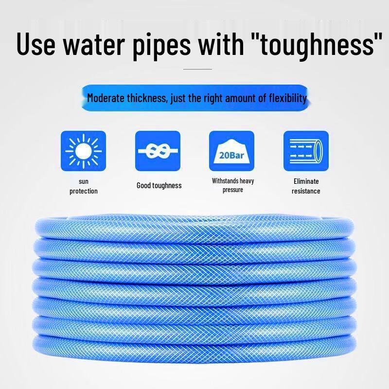 Heavy-Duty Fiber Reinforced PVC Garden Hose