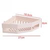Triangle Bathroom Storage Rack No-drilling Corner Rack Bathroom Washstand Rack Traceless Wall Hanging