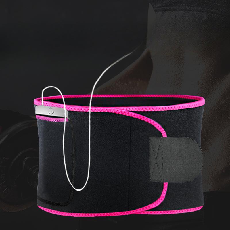 Schwitzschutzgürtel, Sport und Fitness, Taillenstraffungs- und Bauchformungsgürtel, Kompressionsschutzgürtel aus Kunststoff für Männer und Frauen