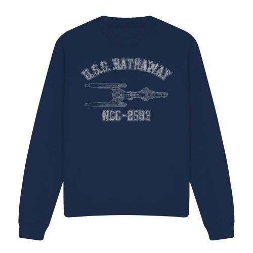 STAR TREK Unisex Adult Hathaway Athletic Sweatshirt