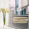 8PCS Transparent Mini Blind Brackets Univerasal Bottom Rail Holder  Window Blinds Accessories