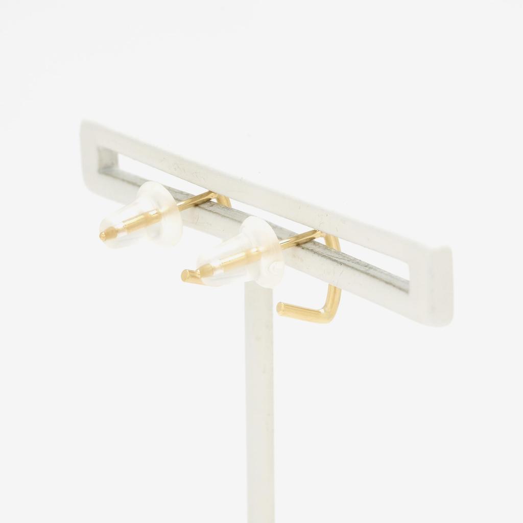 ESTELLE [Official] Women's Earrings, 10K Yellow Gold, 0202-3547-0019-0000