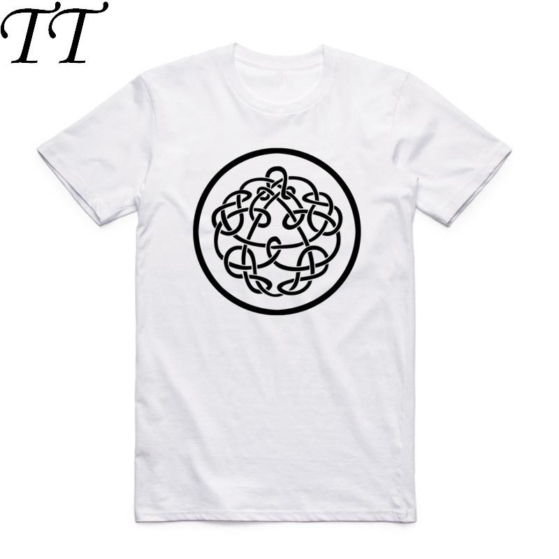 Taille asiatique impression roi cramoisi mode T-shirt col rond manches courtes cour du roi cramoisi groupe de musique T-shirt HCP4170 S