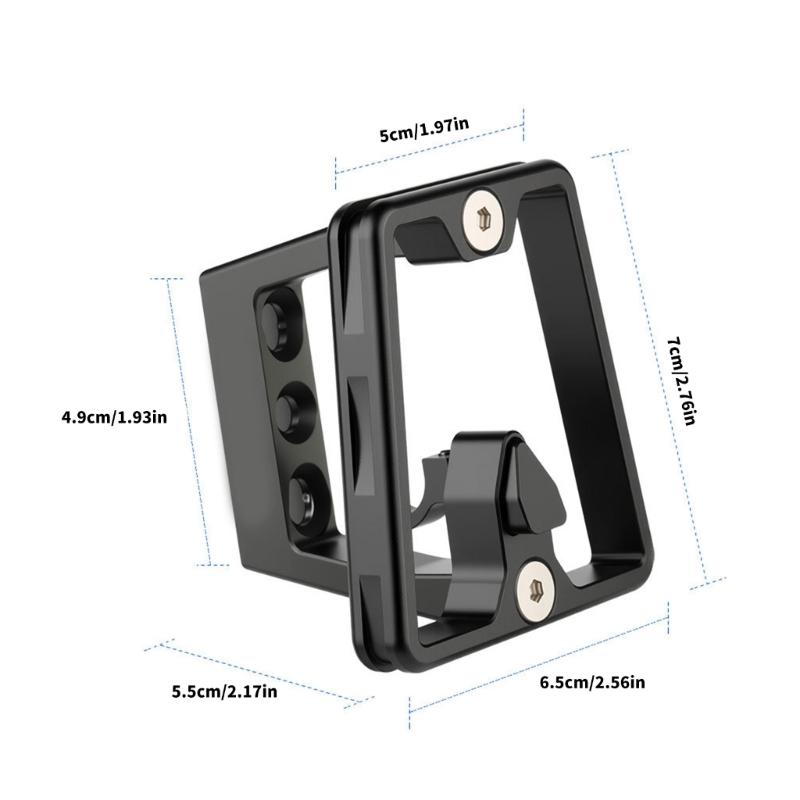 Folding Bicycles Front Carriers Adapter Folding Front Bracket Aluminum Bicycles Bag Rack Mount Base for Folding Bicycles