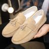Tassel Man Moccasins Large Size 45 46 Penny Loafers Men Casual Shoes Lightweight Slip On Men's Flats Fashion Male Driving Shoes