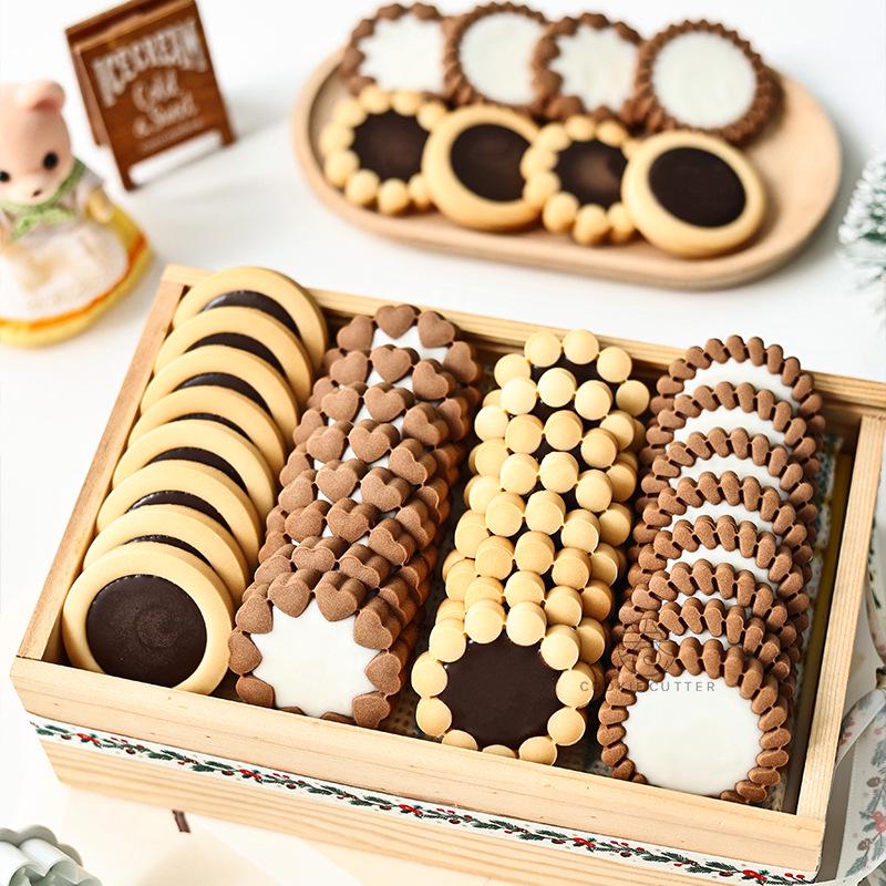 Valentine's Chocolate Cookie Mold & Gift Box Set for Goddess Festival DIY Afternoon Tea