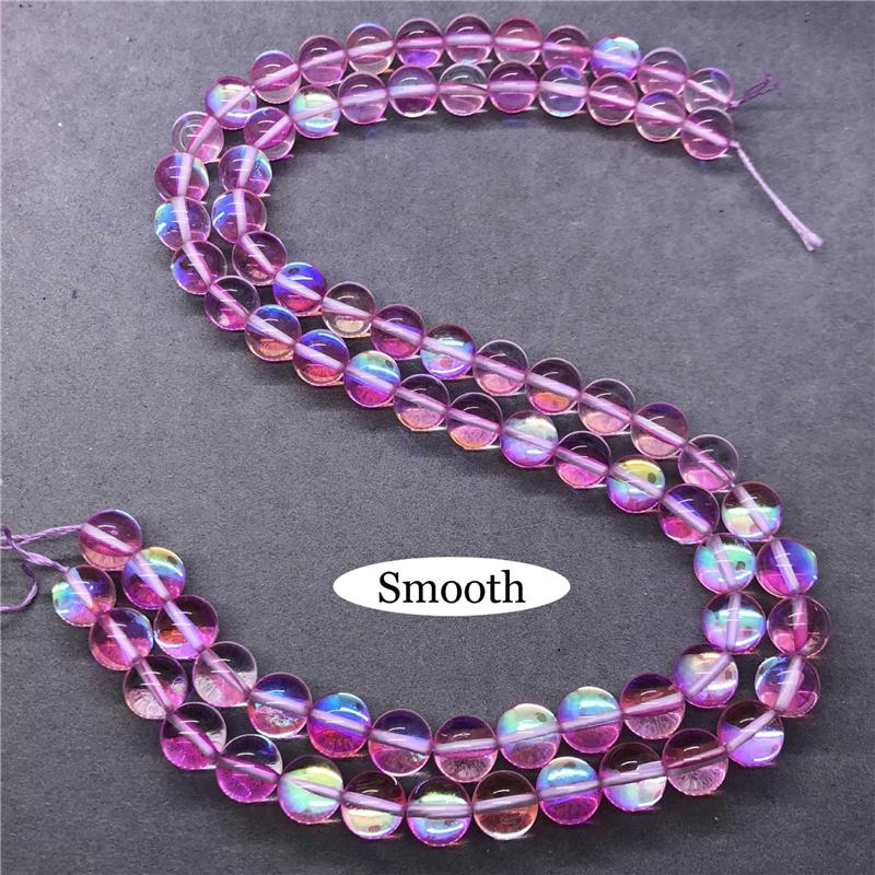 Różowe kryształowe koraliki do wyrobu biżuterii, bransoletki, naszyjnika